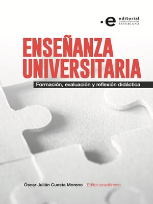 cover image of Enseñanza universitaria